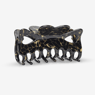sasstie - Hårklype Hearts Black & Gold - COLORPOP