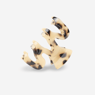 sasstie - Medium Hårklype Wave Cheetah - COLORPOP