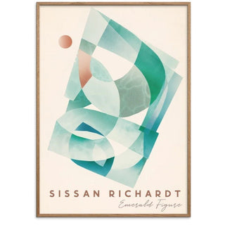 Sissan Richardt - Emerald Figure 50 x 70 cm - COLORPOP