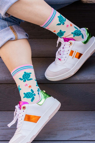 Bambussokker Havskilpadder Str. 36-40