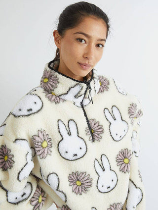 Skinnydip London - Miffy Flower Longline Fleece - COLORPOP