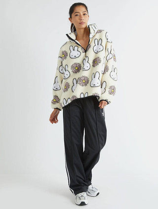 Skinnydip London - Miffy Flower Longline Fleece - COLORPOP