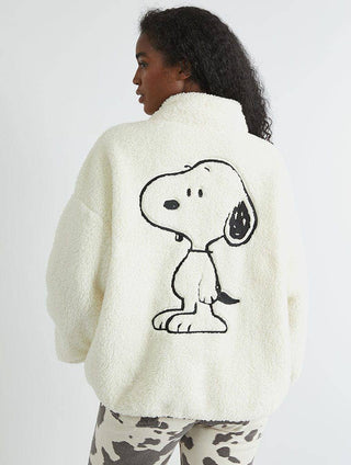 Skinnydip London - Peanuts Snoopy Longline Fleece - COLORPOP