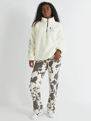 Skinnydip London - Peanuts Snoopy Longline Fleece - COLORPOP