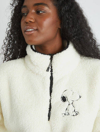 Skinnydip London - Peanuts Snoopy Longline Fleece - COLORPOP