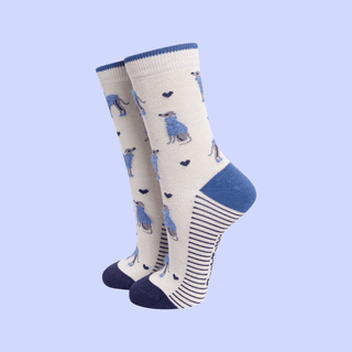 Sock Talk - Bambussokker Mynder med FLUFFY genser Str. 36-40 - COLORPOP