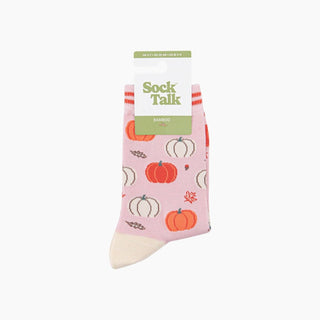 Sock Talk - Bambussokker Pumpkin Soft Pink Str. 36-40 - COLORPOP