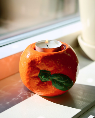 Telysholder Appelsin