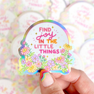 The Rosy Redhead - Find Joy In The Little Things - Klistremerke - COLORPOP