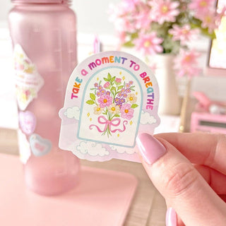 The Rosy Redhead - Take A Moment To Breathe - Klistremerke - COLORPOP