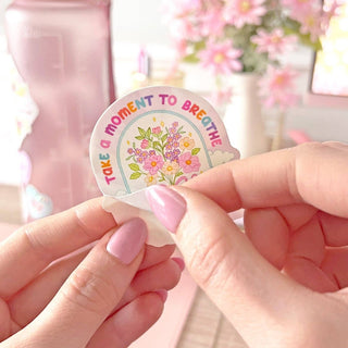 The Rosy Redhead - Take A Moment To Breathe - Klistremerke - COLORPOP