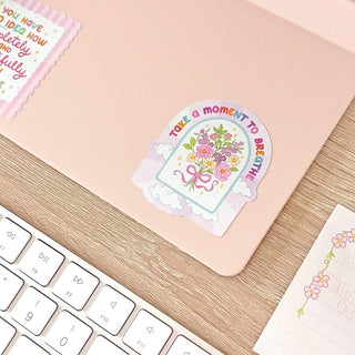 The Rosy Redhead - Take A Moment To Breathe - Klistremerke - COLORPOP