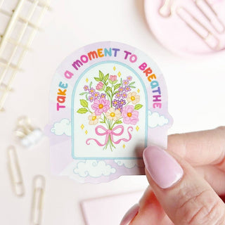 The Rosy Redhead - Take A Moment To Breathe - Klistremerke - COLORPOP