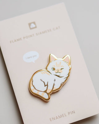 Thousand Skies - Flame Point Siamese - Pins - COLORPOP