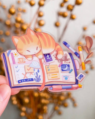 Thousand Skies - Kitten's Journal - Klistremerke (Transparent) - COLORPOP