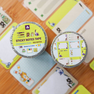 Thousand Skies - Rull med 100 Etiketter - Stationery Cats - COLORPOP