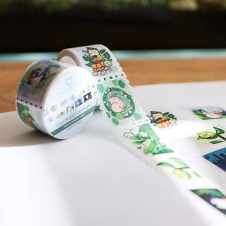Thousand Skies - Washi Tape - Frimerke - type - Planter og Søte Dyr - COLORPOP
