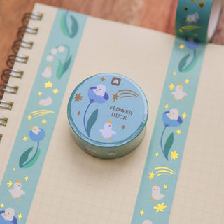 Thousand Skies - Washi Tape med Gull - Flower Duck - COLORPOP