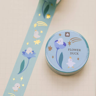 Thousand Skies - Washi Tape med Gull - Flower Duck - COLORPOP