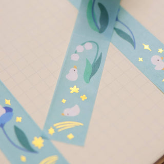 Thousand Skies - Washi Tape med Gull - Flower Duck - COLORPOP