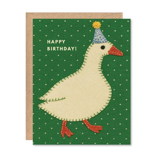 Three Potato Four - Birthday Goose - Kort - COLORPOP