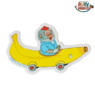 Three Potato Four - Busy Town - Banana Car Sticker - COLORPOP