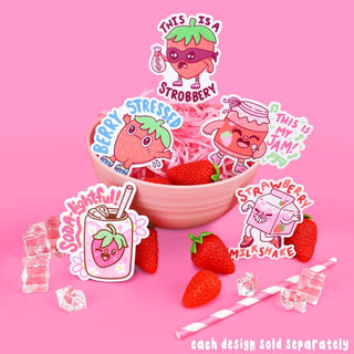 Turtle's Soup - Berry Stressed - Klistremerke - COLORPOP