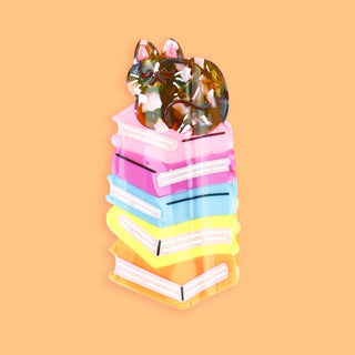 Turtle's Soup - Book Stack Kitty - Hårklype - COLORPOP