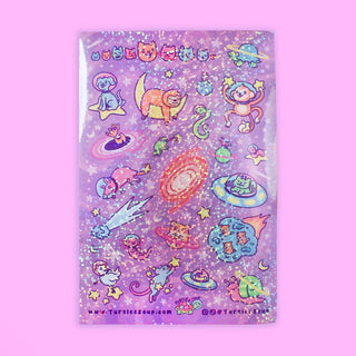 Turtle's Soup - Cosmic Critters - Klistremerker - COLORPOP