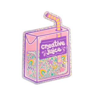 Turtle's Soup - Creative Juice Box - Klistremerke (Glitter) - COLORPOP