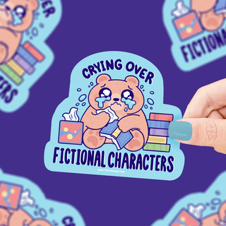 Turtle's Soup - Crying Over Fictional Characters - Klistremerke - COLORPOP