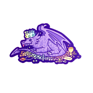 Turtle's Soup - Dragon Treasure (Holografisk) - Klistremerke - COLORPOP