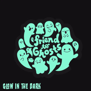 Turtle's Soup - Friend to Ghosts (glow in the dark) - Klistremerke - COLORPOP