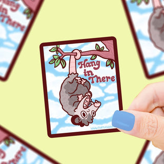 Turtle's Soup - Hang in There Opossum - Klistremerke - COLORPOP