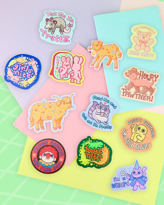 Turtle's Soup - Highland Cow - Klistremerke - COLORPOP