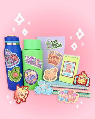 Turtle's Soup - I Love Funky Keychains - Klistremerke - COLORPOP