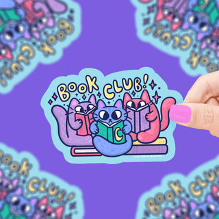 Turtle's Soup - Kitty Book Club - Klistremerke - COLORPOP