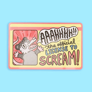 Turtle's Soup - License to Scream - ID-Kort - COLORPOP