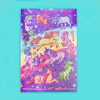 Turtle's Soup - Magical Unicorns - Klistremerker - COLORPOP