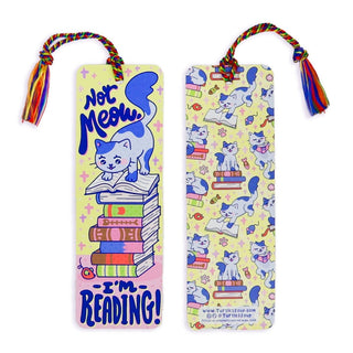 Turtle's Soup - Not Meow I’m Reading - Bokmerke - COLORPOP