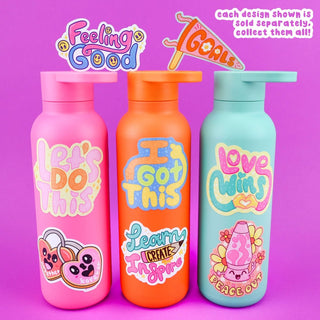 Turtle's Soup - Peace Out Groovy Lava Lamp - Klistremerke - COLORPOP