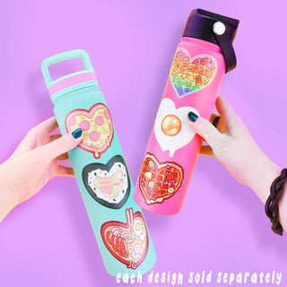 Turtle's Soup - Rainbow Fruit Heart - Klistremerke - COLORPOP