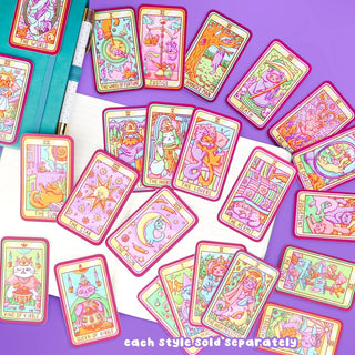 Turtle's Soup - The Magician Tarot Card - Klistremerke - COLORPOP