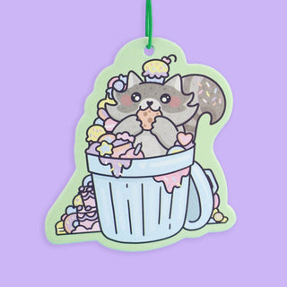 Turtle's Soup - Trashy Treats Raccoon - Luftfrisker for bil - COLORPOP