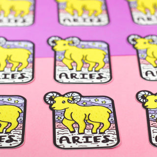 Turtle's Soup - Zodiac Aries - Klistremerke - COLORPOP