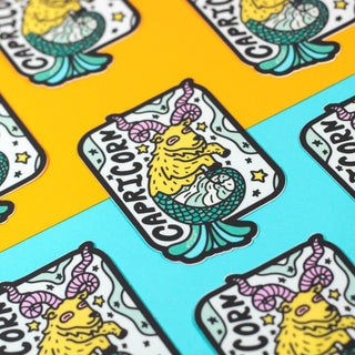 Turtle's Soup - Zodiac Capricorn - Klistremerke - COLORPOP