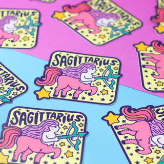 Turtle's Soup - Zodiac Sagittarius - Klistremerke - COLORPOP