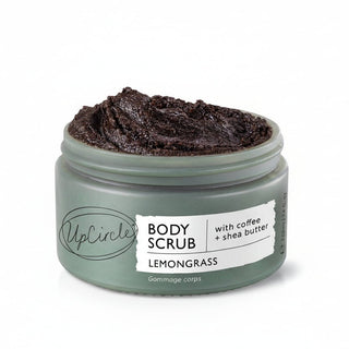 UpCircle - UpCircle Body Scrub – Skrubb med kaffe, sitrongress og sheasmør (220ml) - COLORPOP