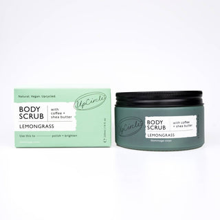 UpCircle - UpCircle Body Scrub – Skrubb med kaffe, sitrongress og sheasmør (220ml) - COLORPOP