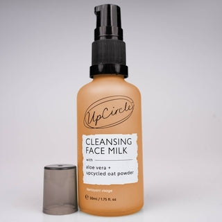 UpCircle - UpCircle Cleansing Milk – Ansiktsrens med aloe vera og havre (reisestørrelse 50ml) - COLORPOP